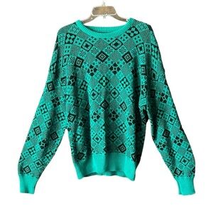 Oversize,Slouchy, Shetland Wool Newcastle from New England sweater. Size XL.